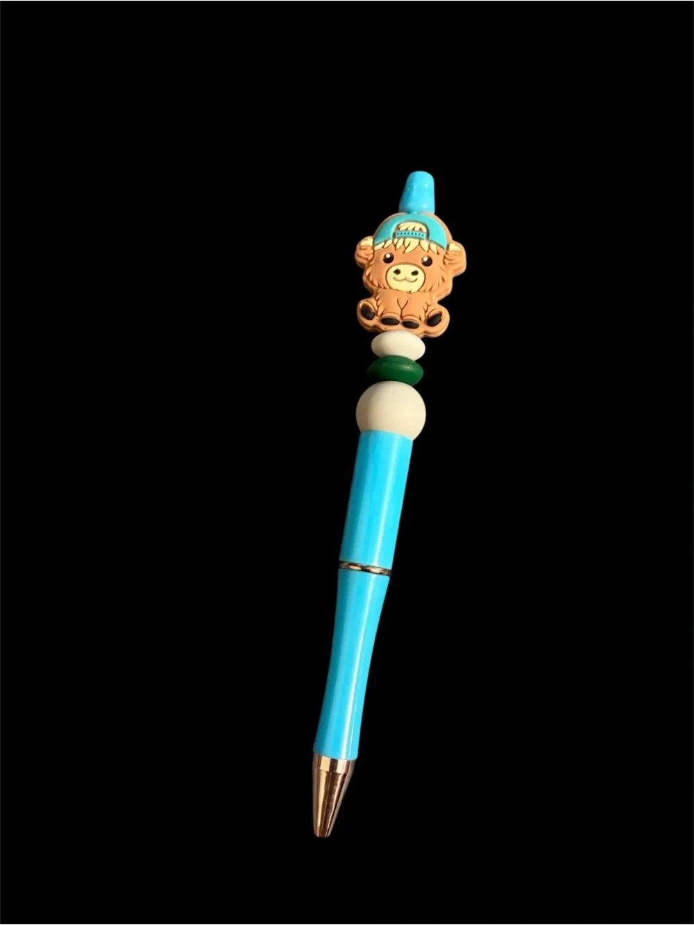 Highland Cow Beaded Pens (Qty 1) - Picture 8 of 8